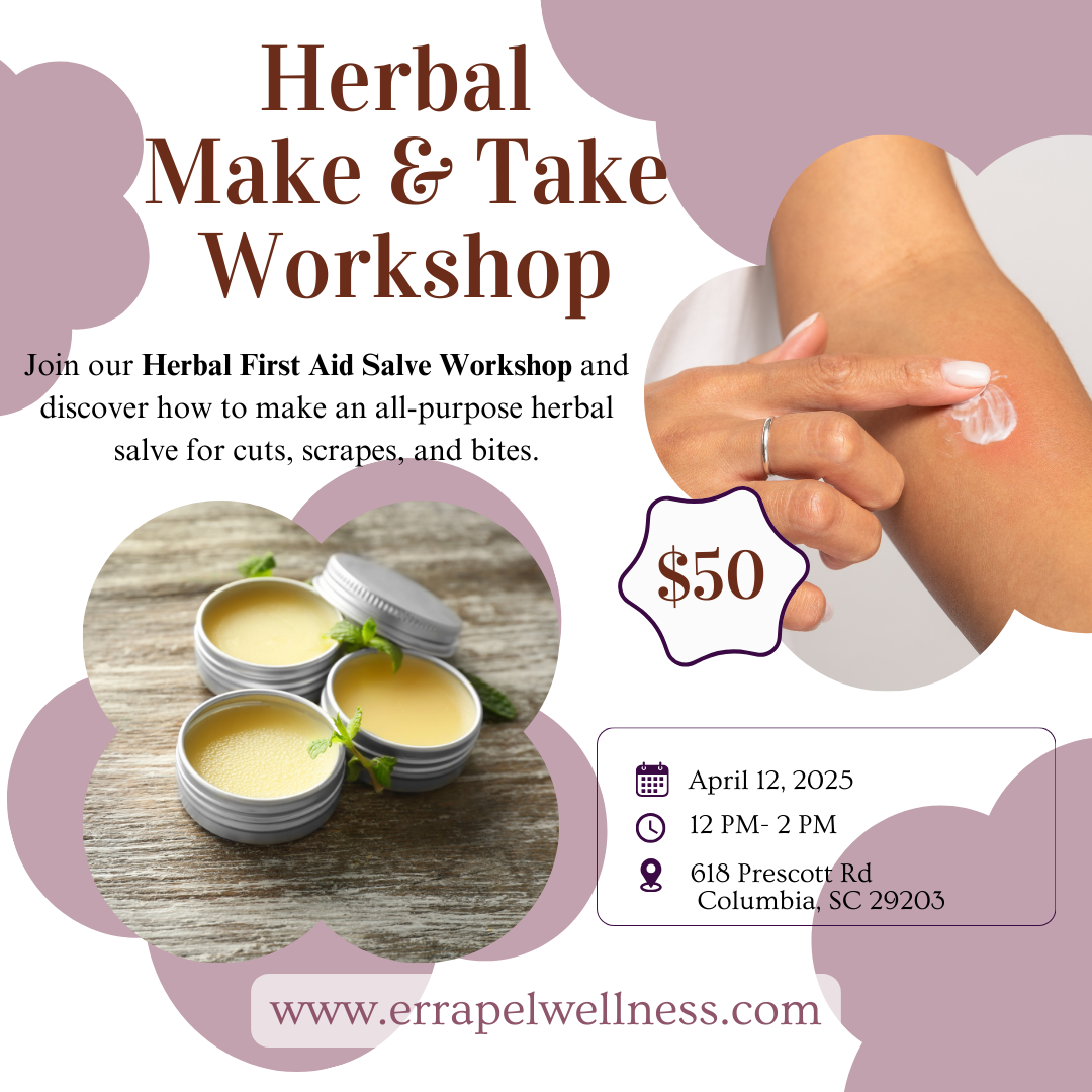 Herbal First Aid Salve Workshop